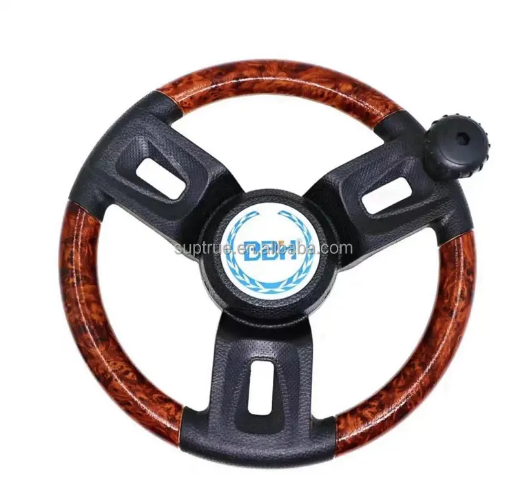 Suptrue plastic surround luxury boat steering wheel for yacht