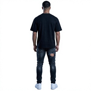 Camisetas de Algodón 100% para Hombre, de Manga Corta, con Estampado de Ángel y Diseño Mixto Emocional, Estilo Hip Hop, de Alta Calidad, Venta al por Mayor - Product Image 3