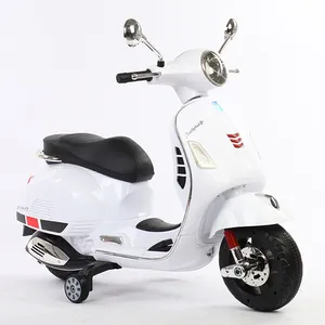 中国工厂塑料车身两轮电动电池供电的孩子骑摩托车玩具