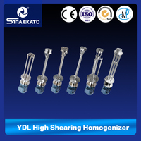 YDL Portable 220V pneumatique levage homogénéisateur à cisaillement élevé mélangeur d'agitateur en acier inoxydable pour moteur de noyau de produits chimiques alimentaires liquides