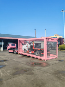 Camion de remorquage neuf <span class=keywords><strong>d</strong></span>'usine, type Flying Wing, avec ailes latérales, pour transport de marchandises en fourgon ouvert - Product Image 3