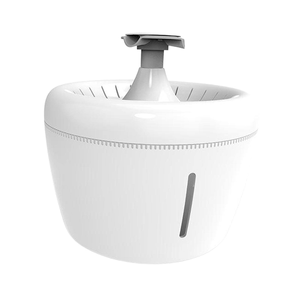 Fontaine à eau automatique pour animaux de compagnie, blanche, 2,5 litres, fontaine à eau pour chat, silencieuse, avec filtre - Product Image 3