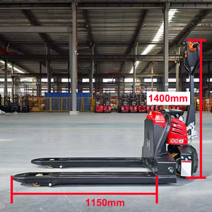 รถยกพาเลทไฮดรอลิกแบบพกพา JG 1500กก. 2000กก. รุ่นใหม่ พร้อมมอเตอร์ 24V สำหรับโรงงาน ได้รับมาตรฐาน CE - Product Image 3