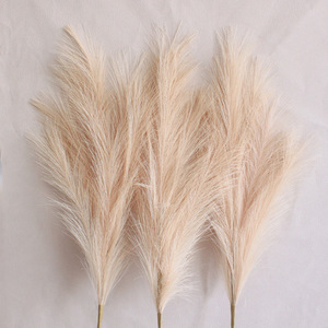 Roseau artificiel en soie D480, 100 cm de long, herbe de la <span class=keywords><strong>pampa</strong></span>, décoration pour la maison et les mariages, simulation de roseaux - Product Image 1