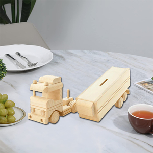 Tirelire créative en <span class=keywords><strong>bois</strong></span> pour <span class=keywords><strong>voiture</strong></span>, tirelire, Pot d'épargne en <span class=keywords><strong>bois</strong></span> - Product Image 4
