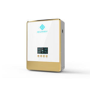 Onduleur solaire à onde sinusoïdale pure 1800W 3000W 3800W 6200W hybride on-grid/off-grid avec éclairage RGB, double communication, BMS et Wi-Fi - Product Image 3