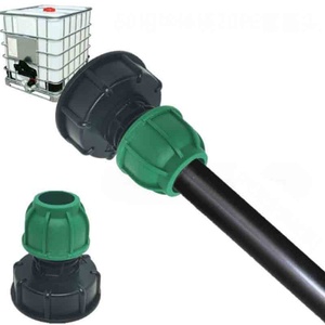 S60X6 IBC Tank Tap <b>Connector</b> to 20/25/32mm for PE Tube <b>Quick</b> Valve Plastic Pipe <b>Quick</b> <b>Connector</b> <b>Quick</b> IBC Pipe <b>Connector</b> - Product Image 5