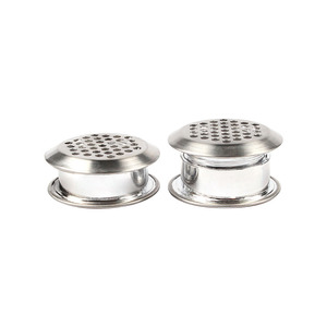 Stainless Steel Ventilation Cover Round Mesh Grill For Cabinet <b>Wardrobe</b> Furniture Durable Minimalist Design Wall Installation - Product Image 2