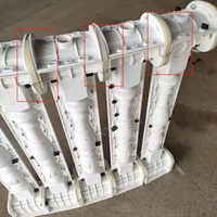 Nouvelle conception 2024 : Coffrage de construction en béton de haute précision pour escaliers, en plastique ABS moulé par injection, style architecture européenne