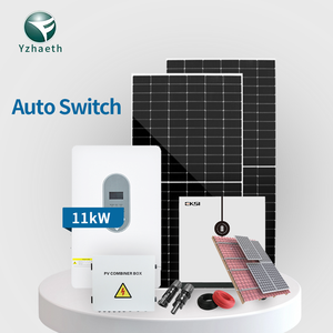 Sistema solare ibrido 11kw 11kw completo off Grid inverter parallelo a prezzi accessibili sistema solare per uso residenziale - Product Image 1