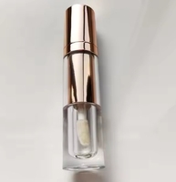 Récipient de brillant à lèvres en plastique de conception personnalisée avec bouchon à vis tube de rouge à lèvres d'emballage de cosmétiques liquides vente en gros