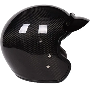 Fábrica profesional OEM Piezas de motocicleta de fibra de carbono personalizadas 3K 12K Casco de motocicleta de fibra de carbono - Product Image 2