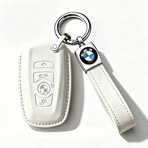 Custodia per chiave <span class=keywords><strong>BMW</strong></span> compatibile con X1 X3 X4 X5 X6 X7 M5 Serie 1 3 <span class=keywords><strong>4</strong></span> 5 6 7 GT3 GT5 GT6, protezione completa a 360 gradi - Product Image 6