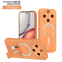 Coques de téléphone de luxe magnétiques avec support et protection précise des emplacements pour Honor X5C+ X9D 400 Smart Pura 80 Pro+ Play 10A Smoke Cover