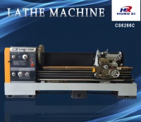Vente chaude, prix compétitif, tour horizontal robuste 220V/380V grande capacité HongXi CS6266C, capacité 1000mm, garantie 1,5 an