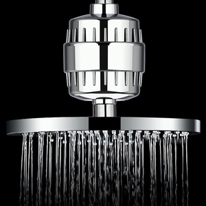 Filtre domestique 15-20 étapes pour éliminer le chlore, le fluorure et les métaux lourds, adoucisseur d'eau dure pour la douche et la purification - Product Image 2