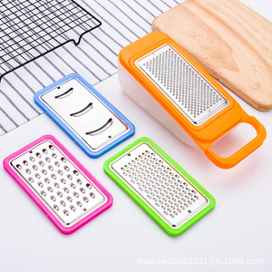 Wholesale 4-in-1 Practical Stainless Steel <b>Vegetable</b> Cutter Multigrater Kitchen Tool with Plastic Potato Shredder Manual Slicing - Product Image 5