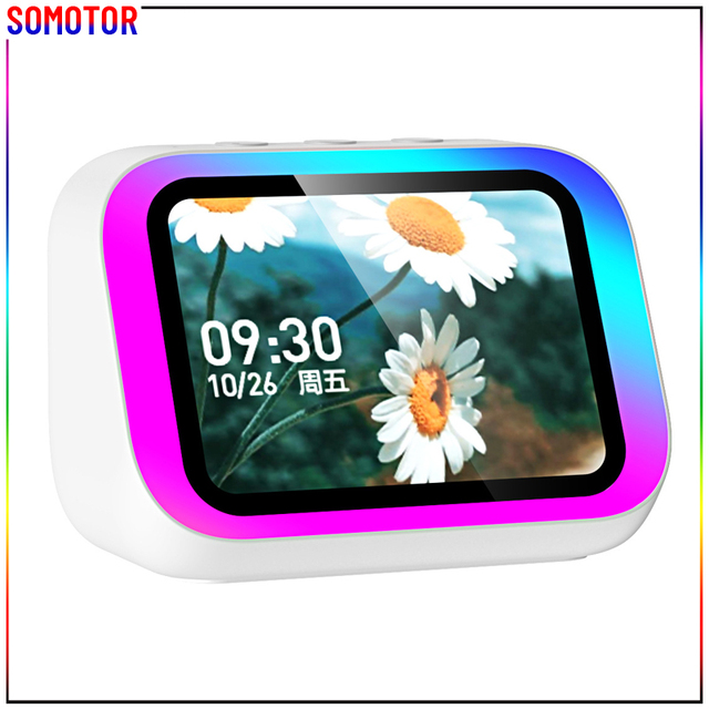 TF26pro AI Smart for Speaker Voice Control Display Screen RGB LED Lighting Plastic High Aesthetic Value Sound Quality