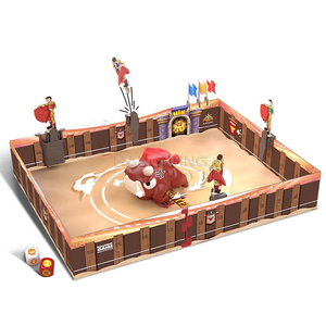 Nuevo Juguete <span class=keywords><strong>de</strong></span> Toro <span class=keywords><strong>de</strong></span> Juguete para Niños, Arena <span class=keywords><strong>de</strong></span> Plástico Educativa <span class=keywords><strong>de</strong></span> Escritorio, Toro Eléctrico <span class=keywords><strong>con</strong></span> Carga, Interactivo para Padres e Hijos - Product Image 1