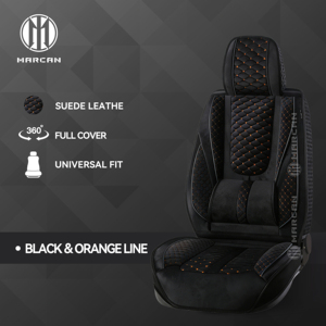 Fundas de Asiento de Coche de Cuero Sintético Marcan, Universales, Cómodas, con Cobertura Completa de 360 Grados, para AC Schnitzer X6 E71 SUV, 9-10 Piezas - Product Image 2