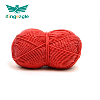 Kingeagle Stock 100% Acrylic Milk Cotton Yarn Soft Hand Knitting Yarn Crochet Yarn 4 Ply