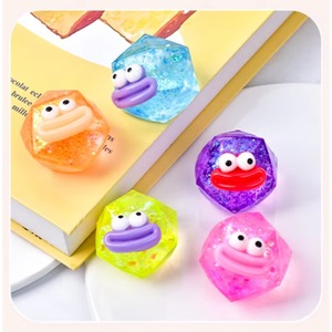 NOUVEAU Jouet sensoriel anti-stress en forme de cube de maltose à grande ouverture, jouet à presser pour adultes et enfants, unisexe, non toxique, en TPR, jouet de bureau ASMR - Product Image 4