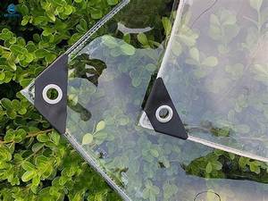 Rouleau de bâche transparente en PVC renforcé imperméable à prix avantageux personnalisé pour rideau - Product Image 3