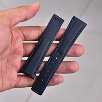 Bracelet de montre JUELONG classique sans boucle en toile de voile imperméable, bracelet de montre synthétique gaufré avec fermoirs déployants