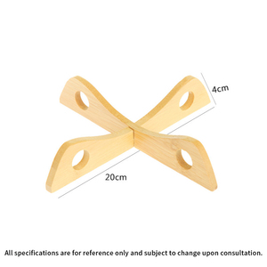 Décoration d'intérieur, outils de cuisine, aide à la cuisson, support de base pour casserole, support d'isolation thermique, support de drainage en bambou pour casseroles - Product Image 3