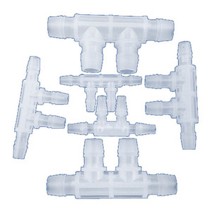 Connecteur Pagode en Plastique 4x8 à Six Voies pour Tuyau d'Arrosage, Raccord Durable et Résistant à la Corrosion pour Jardin - Product Image 1