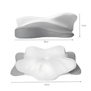 Almohada <span class=keywords><strong>de</strong></span> Soporte Cervical para Aliviar el <span class=keywords><strong>Dolor</strong></span> <span class=keywords><strong>de</strong></span> <span class=keywords><strong>Cuello</strong></span>, Almohada Ortopédica Cervical <span class=keywords><strong>de</strong></span> Espuma Viscoelástica OEM, Fabricante <span class=keywords><strong>de</strong></span> Almohadas Ergonómicas <span class=keywords><strong>con</strong></span> Contorno - Product Image 2