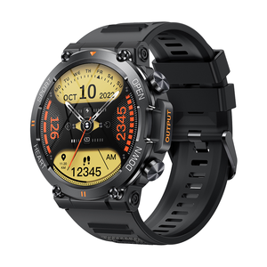 Karen M K56 Pro 2022 Smartwatch Fitness Tracker cardiofrequenzimetro monitoraggio del sonno BT chiamata per IOS in pelle Smart Watch per gli uomini - Product Image 1