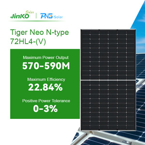 แผงโซลาร์เซลล์แบบสองหน้า N-type 72HL4-BDV ขนาด 550w 570w 575w 580w 585w 590w 600w 610W กำลังไฟ 570-590 วัตต์ - Product Image 2