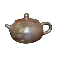 Ushirote Kyusu fired without glazes Japanese set pottery ceramic pot tea