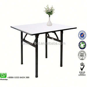 Mesa Redonda Plegable de Plástico para Eventos, Fiestas, Bodas, Hoteles, Diseño Moderno - Product Image 2