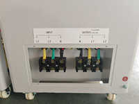Stabilisateur de tension biphasé entièrement automatique à servomoteur avec écran LCD, style AVR 110V-0-110V 15KVA 20KVA 30KVA