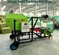 Machine d'emballage et de conditionnement entièrement automatique pour ensilage de maïs, paille, foin et herbe