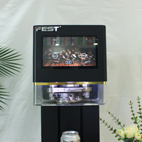 Machine à sceller les boîtes FEST, fournisseur vérifié, machine à sceller les boîtes pour boissons, entretien facile, machine à sceller les contenants métalliques