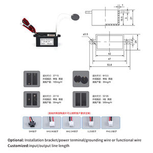 50-200 मिलीग्राम ओजोन जनरेटर पोर्टेबल DC3-5V dc12v dc2v dc24v ओजोन जनरेटर विद्युत उपकरणों के लिए वायु नसबंदी - Product Image 2