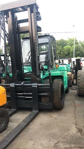 Used Mitsubishi FD120 Forklift Diesel Engine 12 Ton Load Capacity Good Condition High <b>Handling</b> Equipment Machinery Repair Shops - Product Image 6