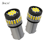 JIACHI FACTORY Feux de stationnement intérieurs super lumineux T11 T4W BA9S Ampoule LED pour lampe de voiture automatique BAY9S BAX9S H6W 3014 24smd 12V