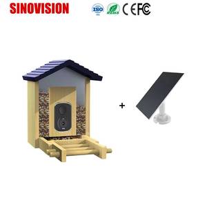 Caméra réseau solaire extérieure avancée CMOS IA Audio bidirectionnel WiFi sans fil pour connexion Alimentée par batterie Vision nocturne intelligente - Product Image 1