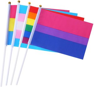 Оптом в наличии 3x5 футов 90x150 см ЛГБТ Пан гордость омнисексуал пансексуал флаг - Product Image 5