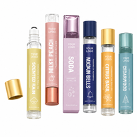 Collection de mini-roller de parfum portable pour massage, soins corporels et usage domestique – Excellent cadeau parfumé pour hommes et femmes