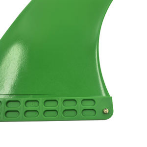 Fabrication aileron simple de planche de <span class=keywords><strong>SUP</strong></span> aileron de planche de surf en plastique ailerons de Longboard vert de 9 pouces pour surfer - Product Image 3