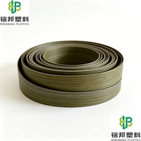 Bande de chantournage PVC économique et écologique, couleur personnalisée, grain de bois, anti-âge, pour travaux de finition des bords de meubles