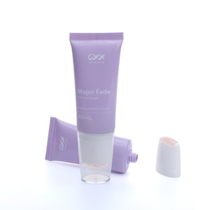 Emballage cosmétique en plastique OEM 50 ml pour crème contour des yeux, vente en gros, étiquette privée, applicateur à bille massant personnalisé, tubes souples - Product Image 5