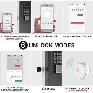 Nouveau <span class=keywords><strong>coffre</strong></span>-<span class=keywords><strong>fort</strong></span> à clé <span class=keywords><strong>numérique</strong></span> en acier à 72 positions amélioré boîte de verrouillage suspendue extérieure pour clés clé de boîte de sécurité - Product Image 2