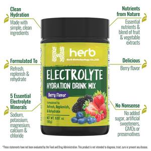 Suplemento Energético de Marca Privada, Complejo de Vitaminas y Minerales, Electrolitos en Polvo - Product Image 2