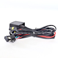 Harnes kabel satu ke dua, lensa LED versi ditingkatkan H4 lampu depan LED mobil variabel garis lampu HID komponen elektronik